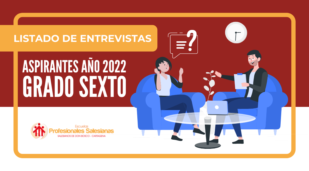 LISTADO ENTREVISTAS ASPIRANTES AÑO 2022