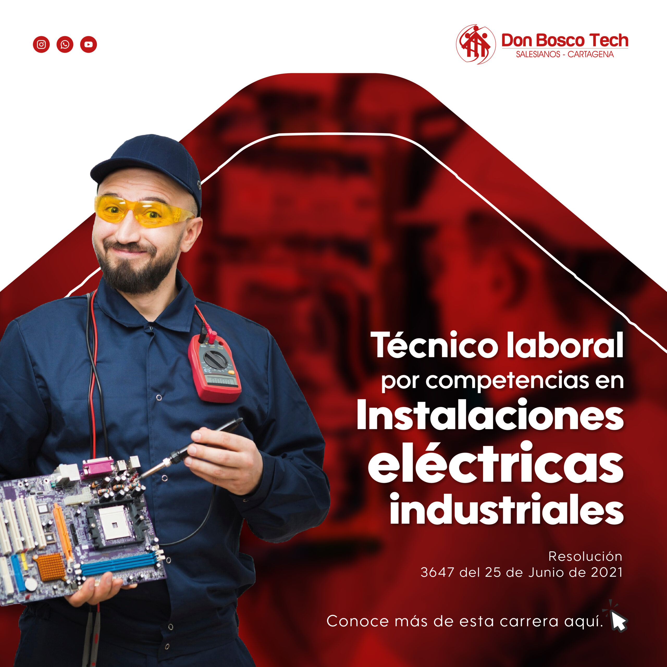 Carreras técnicas en cartagena. Don Bosco Tech