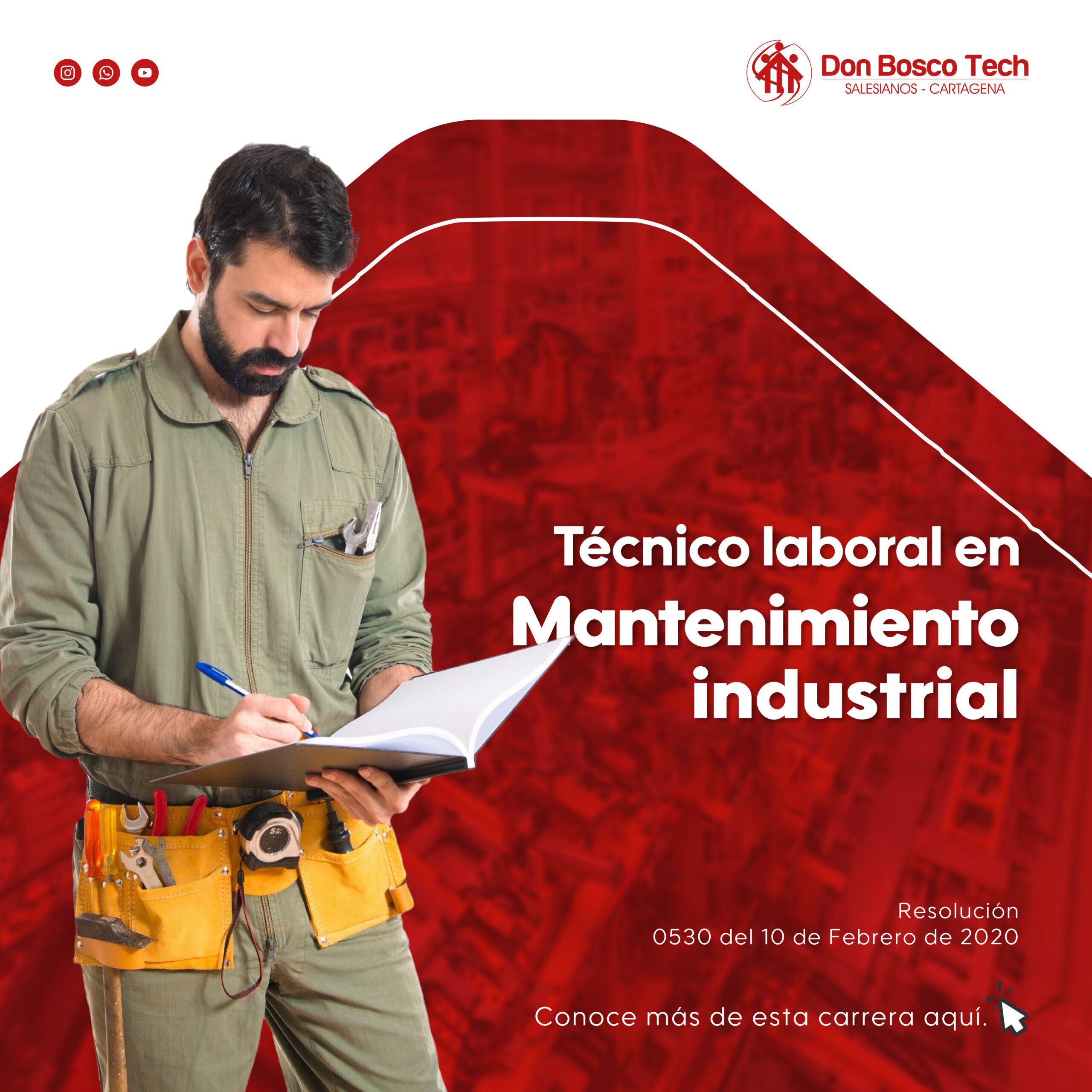 Carreras técnicas en cartagena. Don Bosco Tech