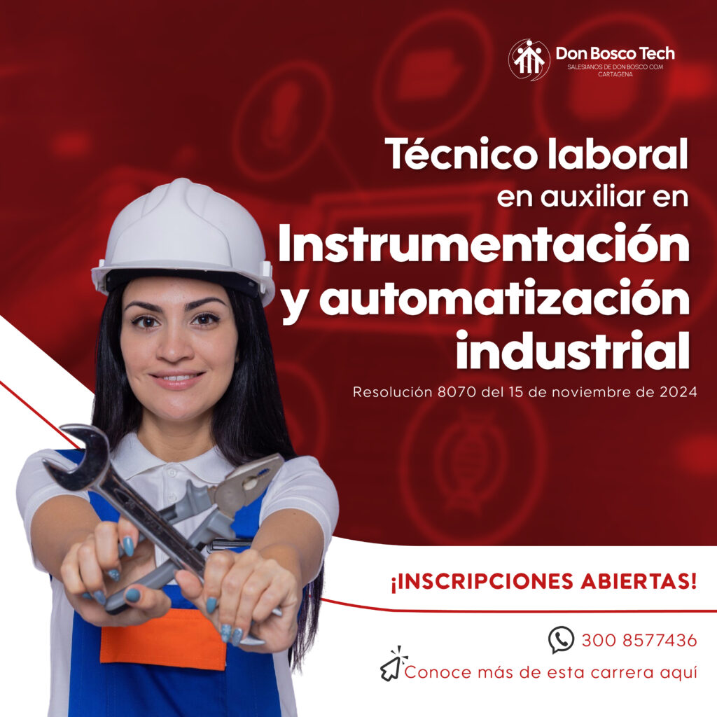 CARRERA TECNICA EN INSTRUMENTACIÓN Y AUTOMATIZACION. DURACIÓN 2 SEMESTRES.